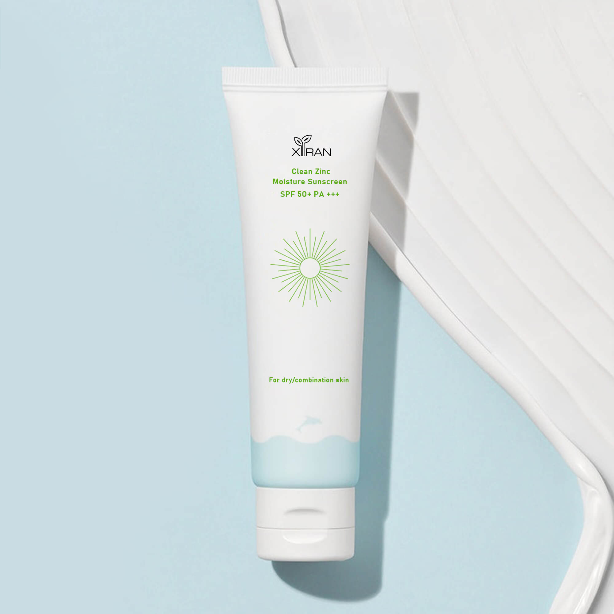 private label organic non nano mineral ultra light mild sunscreen spf 50